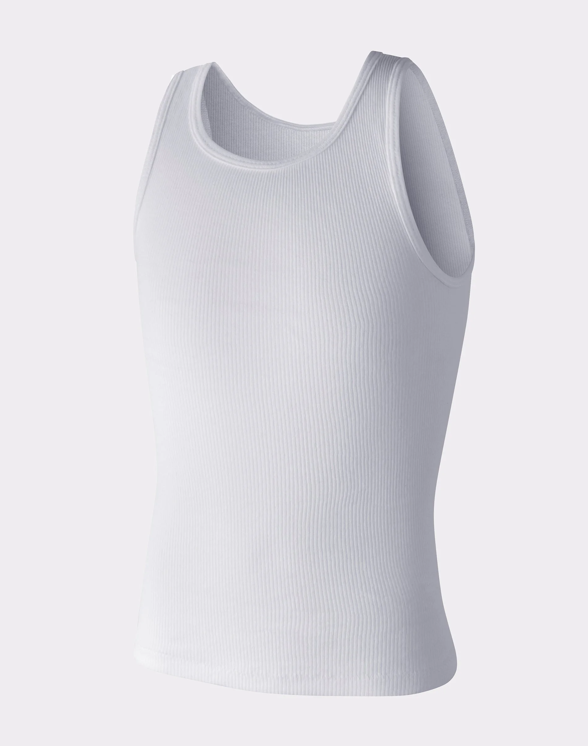 Hanes ComfortSoft Boys' Cotton Tank, White, 3-Pack #B3723N