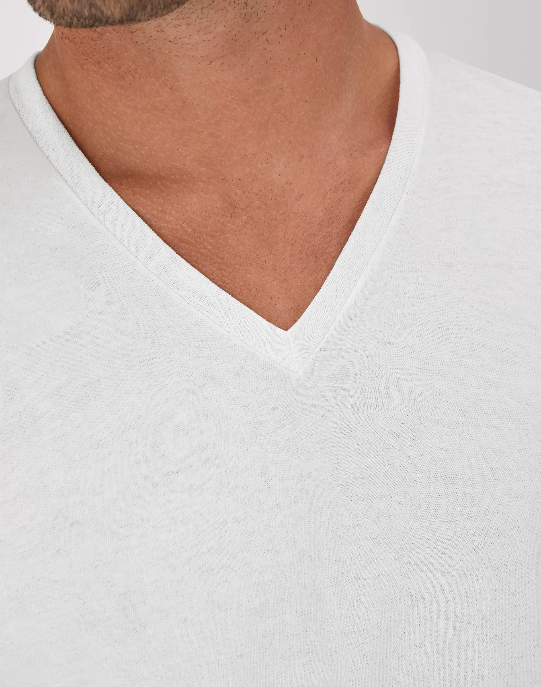 Hanes Men's Undershirt Pack, V-Neck, Moisture-Wicking Cotton with Odor Control, 6-Pack #777VP6