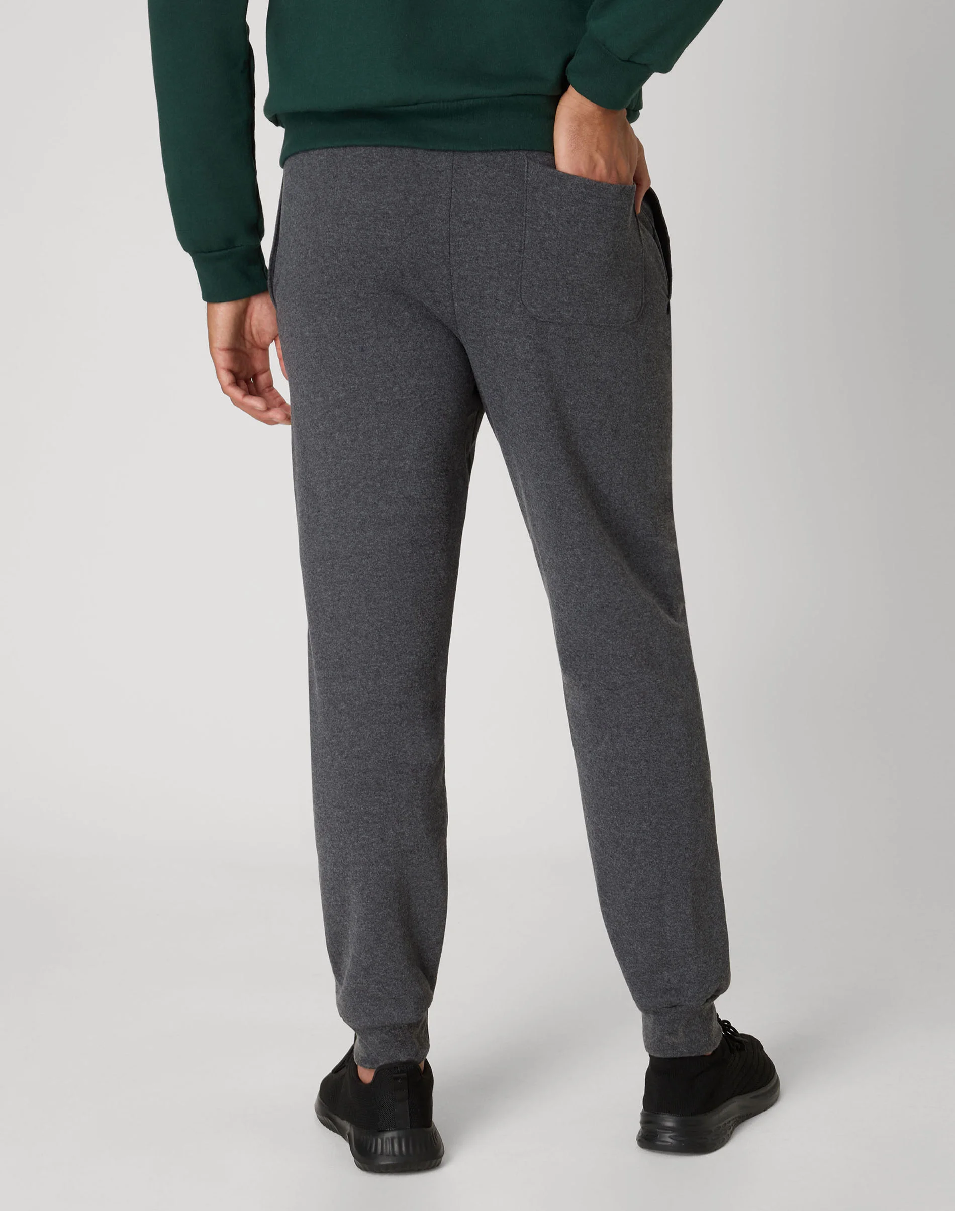 Hanes EcoSmart Men's Fleece Jogger Pants with Pockets, 30.5" #O8389
