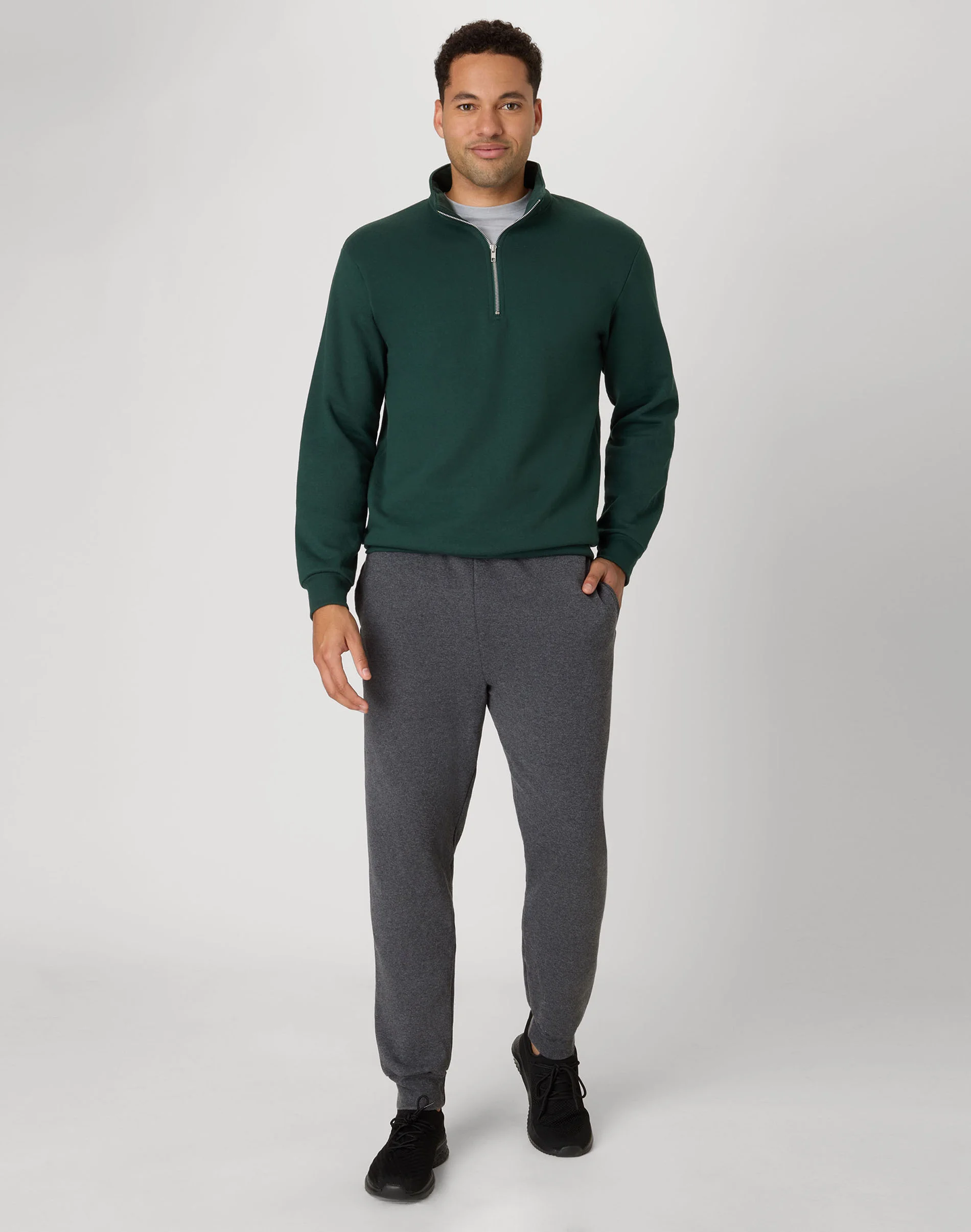 Hanes EcoSmart Men's Fleece Jogger Pants with Pockets, 30.5" #O8389